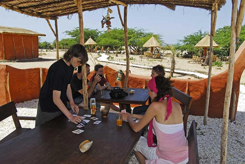 Jeux et activit&eacute;s au lodge de Palmarin